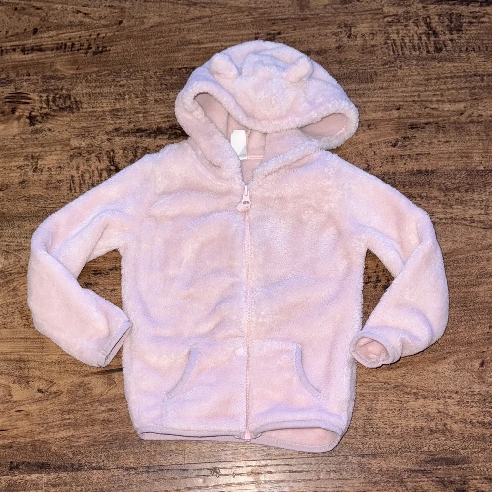 Carter's Soft Pink Fleece Hoodie
